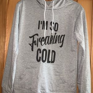 Light weight women’s sweatshirt